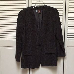 Anne Klein embossed jacket